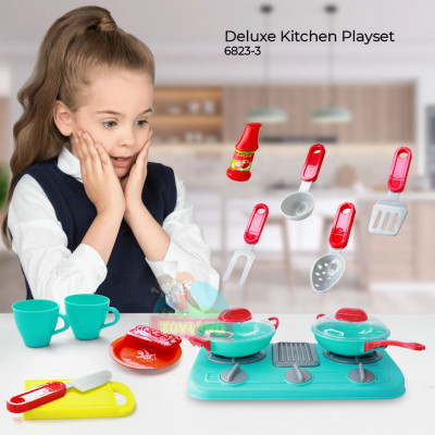 Deluxe Kitchen Playset : 6823-3